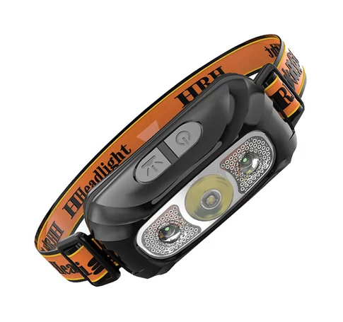 Latarka czołowa Warsun 68B, 180lm, 500mAh, M-USB