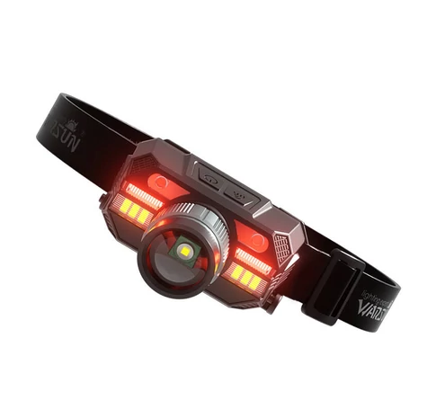 Latarka czołowa Warsun WD09B, 200lm, 1x18650 USB-C