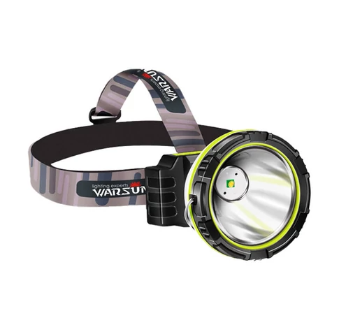 Headlight Warsun ET60, 300lm, 1x18650, M-USB