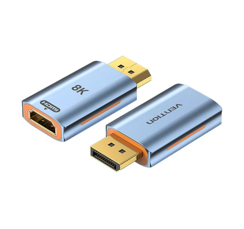 Adapter HDMI female to DisplayPort male Vention HFMH0 8K 60HZ (blue)