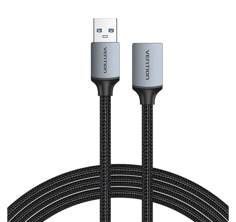 Cable USB-A 3.0 A Male to Female Vention CBLHI 3m black