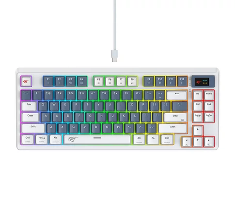 Mechanical Gaming Keyboard Havit KB884L white