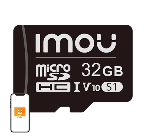 Karta pamięci IMOU 32GB microSD (UHS-I, SDHC, 10/U1/V10, 90/20)