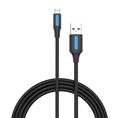 Cable USB 2.0 A to Micro USB Vention COLBH 3A 2m black
