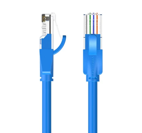 Network Cable UTP CAT6 Vention IBELG RJ45 Ethernet 1000Mbps 1.5m Blue