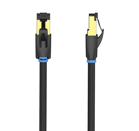 Network Cable CAT8 SFTP Vention IKABN RJ45 Ethernet 40Gbps 15m Black
