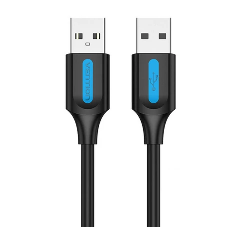 USB 2.0 cable Vention COJBD 2A 0,5 m Black PVC
