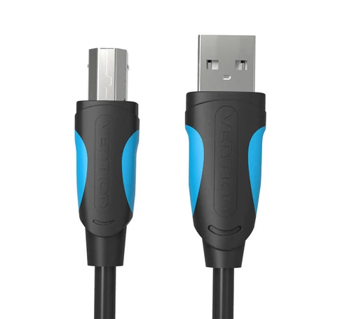 Printer Cable USB 2.0 A do USB-B Vention VAS-A16-B1000 10m Black