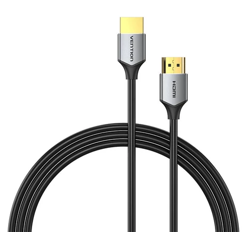 Ultra Thin HDMI HD Cable Vention ALEHF 1m 4K 60Hz (Gray)