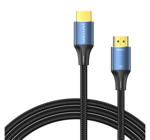HDMI 2.1 Cable Vention ALGLF, 1m, 8K 60Hz/ 4K 120Hz (Blue)