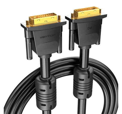 DVI (24+1) kábel EAABF 1 m, 2K 60Hz (fekete)