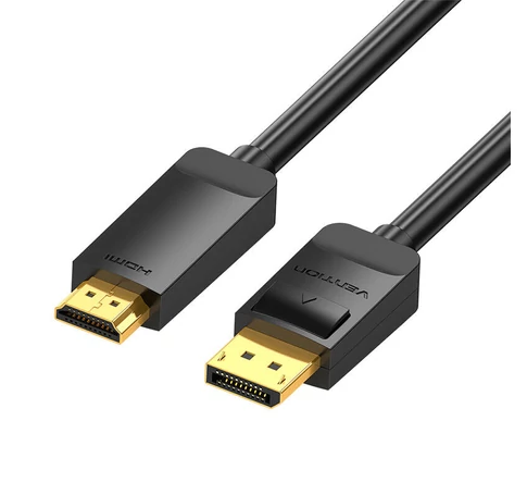DisplayPort 1.2 to HDMI 1.4 Cable Vention HAGBI 3m, 4K 30Hz (Black)