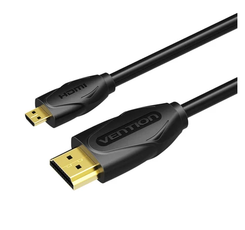 Kabel micro HDMI do HDMI Vention VAA-D03-B150 1,5m 4K 30Hz (Czarny)