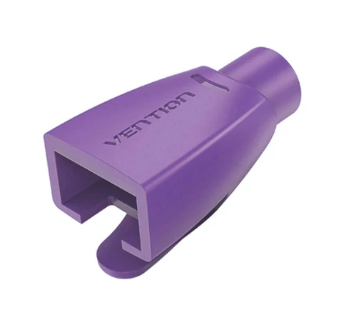 Strain Relief Boots RJ45 Cover Vention ODV0-100 Pack of 100 Purple PVC