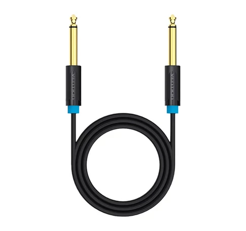 Audio Cable TS 6.35mm Vention BAABH 2m (black)