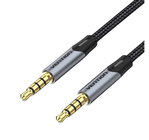 Cable Audio TRRS 3.5mm mini jack Vention BAQHG 1,5m Gray