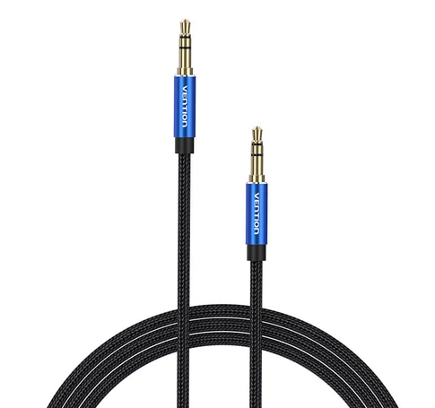 Audiokábel 3,5 mm-es mini jack Vention BAWLD 0,5 m kék