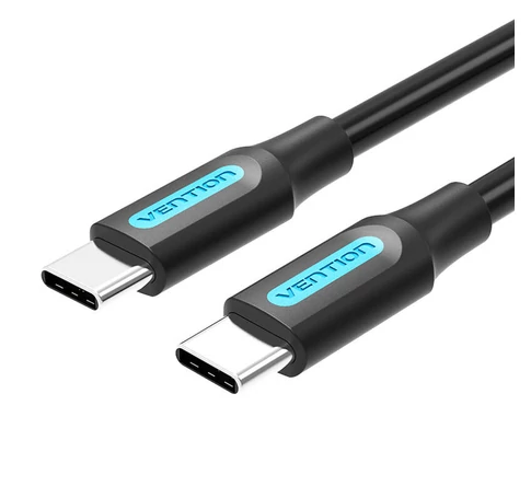 Kabel USB-C 2.0 Vention COSBG PD60W 1,5m czarny PVC