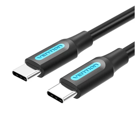 USB-C 2.0 Vention COSBH PD60W kábel 2m fekete PVC