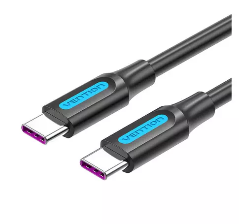 USB-C 2.0 kábel COTBG 5A, PD 100 W, 1,5 m PVC kábel