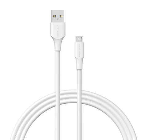 Cable USB 2.0 to Micro USB Vention CTIWF 2A 1m (white)