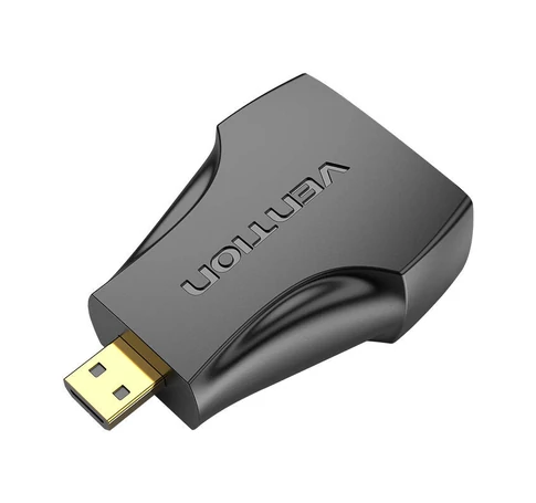 Adapter Male Micro HDMI to Female HDMI Vention AITB0 (Black)