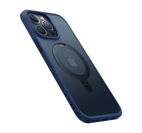Torras phone case UPRO Ostand Matte for iPhone 15 PRO (blue)