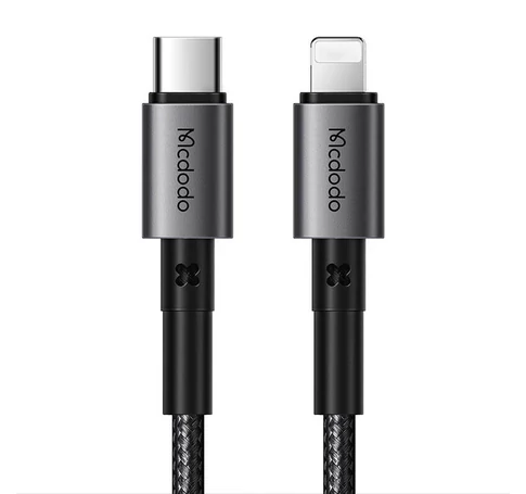 USB-C kábel a Lightning Mcdodo CA-2850-hez, 36 W, 1,2 m (fekete)