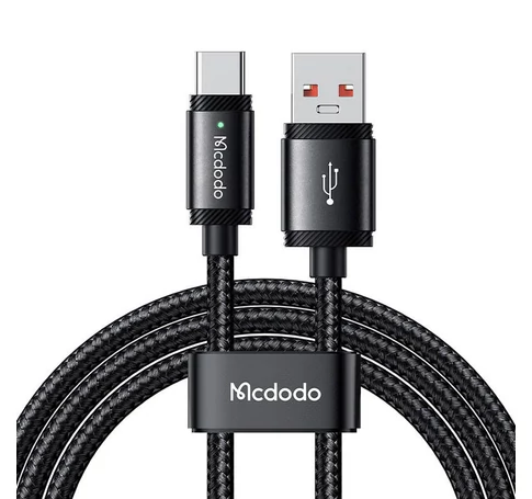 Cable USB-A to USB-C Mcdodo CA-4730, 120W, 1,5m (black)