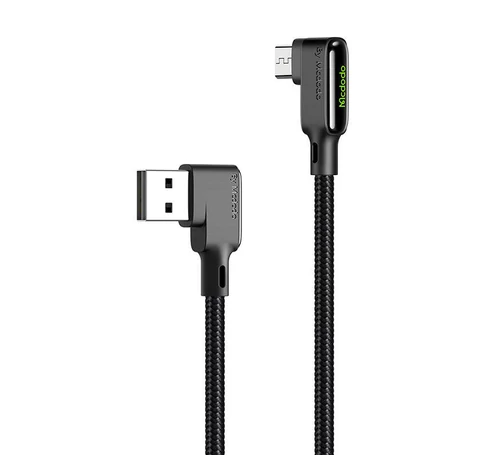 Cable USB-A to MicroUSB Mcdodo CA-7531, 1,8m (black)