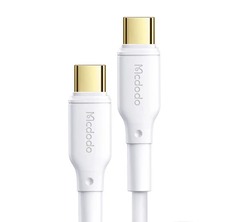 Cable USB-C to USB-C Mcdodo CA-8350, 100W, 1,2m (white)