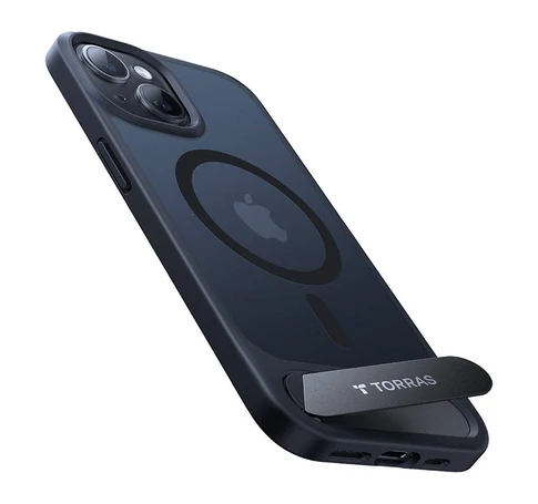 Torras phone case UPRO Pstand for iPhone 15 PRO (black)