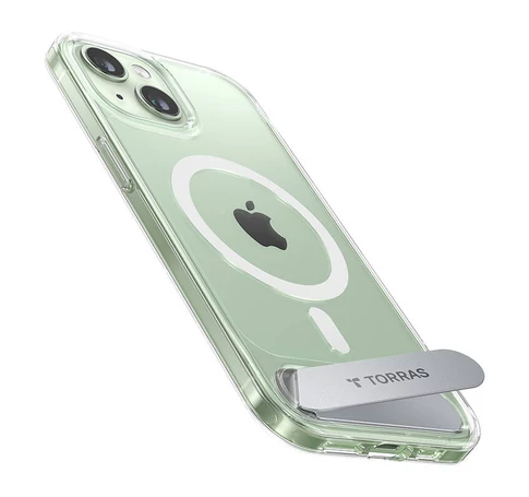 Torras phone case UPRO Pstand for iPhone 15 (transparent