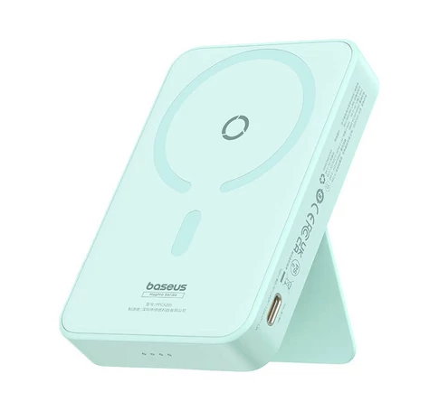 Baseus MagPro Magnetic Powerbank, 5000mAh, 20W, MagSafe (menta)