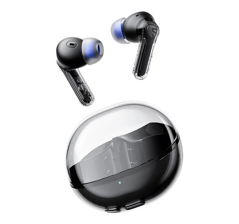 Earphones Soundpeats Clear (black)