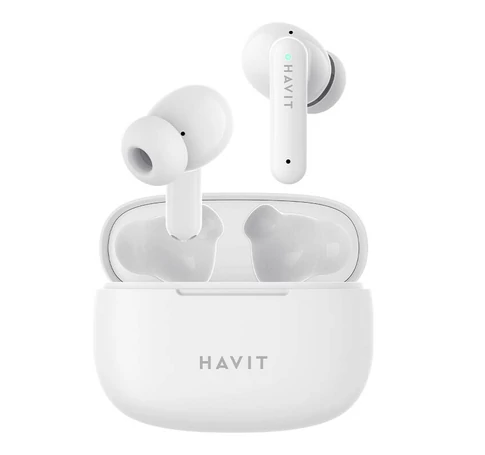 Havit TW967 TWS earphones (white)