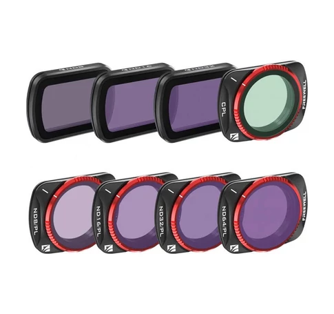 Zestaw 8 filtrów Freewell DJI Osmo Pocket 3 All Day