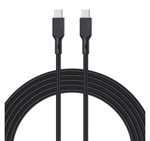 Cable Aukey CB-KCC101 USB-C to USB-C 1m (black)