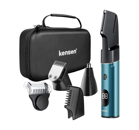 Set electric shaver IPX6 Kensen 06-KTMQ21-06A (green)