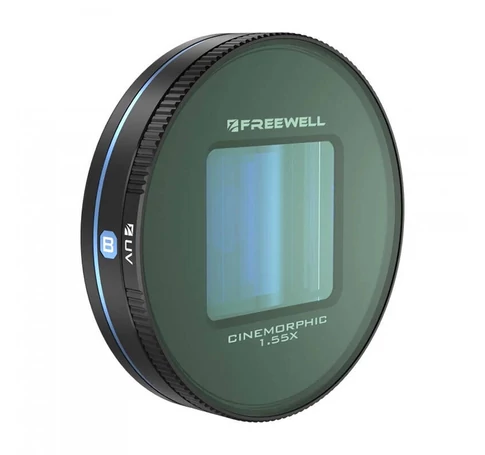 Niebieski filtr anamorficzny 1.55x Freewell do Galaxy i Sherpa
