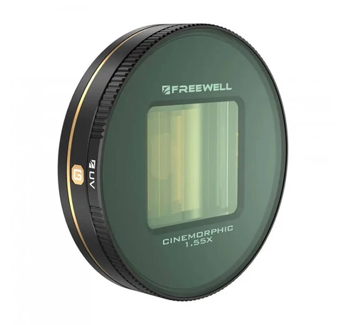 Złoty filtr anamorficzny 1.55x Freewell do Galaxy i Sherpa