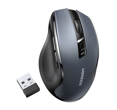 UGREEN MU006 Hordozható vezeték nélküli egér, 2,4GHz (kék)