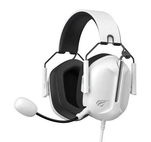 Gaming headphones HAVIT H2033d (white-black)