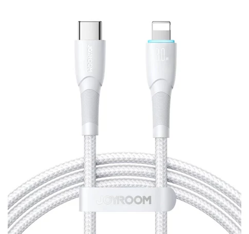 Kabel Joyroom SA32-CL3 Starry USB-C do Lightning, 30W, 1m biały