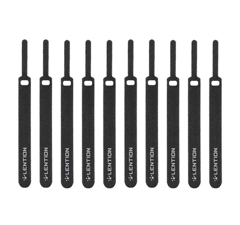 Cable Organizer Strap Lention KAABH 2m Black