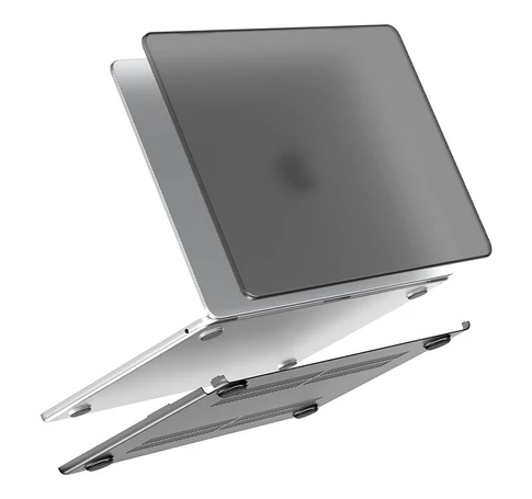 Lention Matte Finish Case for Macbook Air 13.6" (czarny)
