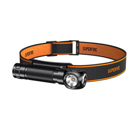 2-in-1 Headlamp Superfire TH04, 600lm, USB-C