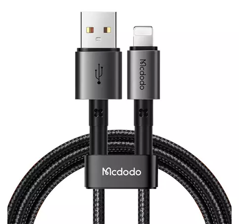 Kabel USB do lightning Mcdodo CA-3581, 3A, 1.8m (czarny)