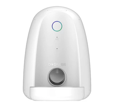 Automatic Pet Feeder with metal bowl WIFI mini Dogness (white)