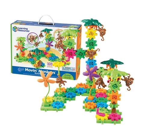 Learning Resources LER 9119 Gears! Movin' Monkeys építőkészlet